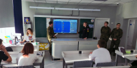 Курсанты Военной академии МТО провели встречу с северодвинскими школьниками и студентами. - Администрация г. Северодвинска