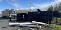 В Орловском округе столкнулись два грузовика: погиб один человек, один пострадал - Комсомольская Правда