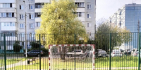 В Чехове по обращению жителей ЛДПР привела в порядок спортивную площадку - ЛДПР