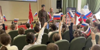 Лев Мулюкин провел историческую лекцию для школьников - VidnoeInform.Ru