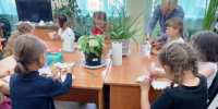 Мастер-класс «Волшебство народного творчества» в детском пространстве «Библиотеремок» библиотеки им. А.С. Пушкина 6+ - ЦБС г.о. Октябрьск