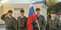 Председатель епархиального отдела по взаимодействию с Вооруженными силами протоиерей Сергий Гаврюшин принял участие в патриотической акции в ОГУ имени И.С. Тургенева, 30 сентября 2026 года, г.Орел - Орловская и Ливенская епархия