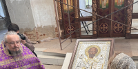 Из Ватопедского монастыря на Святой Горе Афон в Никольский храм села Бакланово прибыл чудотворный образ святителя Николая, архиепископа Мир Ликийских. 30 сентября 2026 года, Орловский муниципальный округ - Орловская и Ливенская епархия