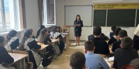 Росгвардейцы провели встречу с учащимися школы в селе Джага - Росгвардия