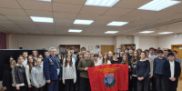 Ветеран Николай Тиховодов провел урок мужества для новгородских гимназистов - Боевое братство