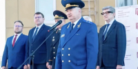 В Омске на здании вуза разместили изображение прокурора Нюрнбергского процесса - Комсомольская Правда
