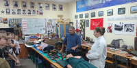 Псковским гимнастам рассказали, как оказать первую помощь: от жгута до сердечно-легочной реанимации - Pln-Pskov.Ru