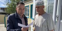В Международный день пожилых людей поздравили с праздником ветеранов Управления сельского хозяйства и продовольствия в Аксубаевском районе. - Аксубаевский район
