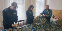 Сплетено с заботой. Судебные приставы Ульяновской области в рамках Всероссийской акции сплели маскировочные сети. - УФССП по Ульяновской области