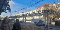 Воронежцам показали, что происходит на месте снесённой в центре остановки - МОЁ! Online
