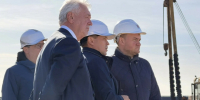Строительство газового перехода через Невскую губу вышло на северный участок — к Лахтинской гавани - Администрация г. Санкт-Петербурга
