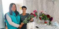 Валентина Антипова поздравила экс-главу Новогеоргиевского сельсовета с 80‑летием - Дума