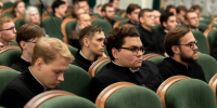 Студенты МДА встретились с протоиереем Феодором Бородиным - Духовная академия