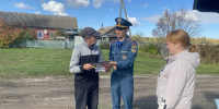 В Наровчатском районе продолжается работа по профилактике пожарной безопасности в жилом секторе - Наровчатский район