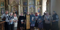 Поздравление с Днем пожилых людей на приходе храма в честь Успения Пресвятой Богородицы г. Мглина - Мглинское благочиние