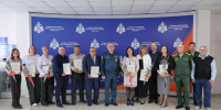 В преддверии Дня гражданской обороны в Главном управлении прошло торжественное мероприятие - МЧС Республики Хакасия
