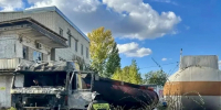 На Московском шоссе Саратова сгорел бензовоз - Комсомольская правда