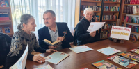 В Малосердобинской центральной районной библиотеке проведены праздничные посиделки «Ваших лет золотые россыпи» - Малосердобинский район