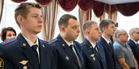 Александр Романенко поздравил сотрудников следственного изолятора №1 с вековым юбилеем учреждения - Законодательное Собрание
