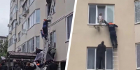 Спасатели не дали ребенку сорваться с третьего этажа в Пятигорске - Bloknot-Stavropol.Ru