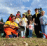 Молодые катальпы украсили сквер мемориала в посёлке Октябрьском Ейского района - Приазовские степи
