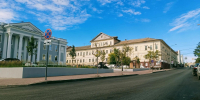 На улице Володарского в Астрахани укладывают верхний слой асфальта - Газета Волга