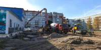 Новый подрядчик приступил к благоустройству территории у бассейна на Фрязиновской - OnlineVologda.Ru