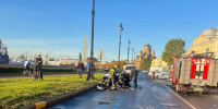 Серьезное ДТП произошло на набережной Лейтенанта Шмидта в Петербурге - Комсомольская правда