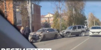 ДТП вызвало серьезную пробку на проспекте Ленина в Томске - ГТРК Томск