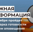 Внимание! 7 октября в Усть-Куломском районе пройдёт комплексная проверка системы оповещения населения. - Усть-Куломский район