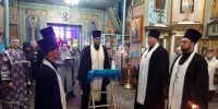 Ачинский благочинный совершил Панихиду по новопреставленному протоиерею Евгению Фролову 1 - Ачинское благочиние