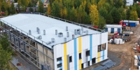 В Агалатово полным ходом идет строительство спорткомплекса - Всеволожский район