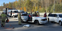 На трассе М-3 прошли масштабные учения по ликвидации последствий ДТП - МЧС