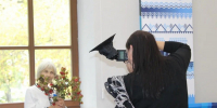 Осеннюю фотосессию устроили ко Дню учителя в штабе общественной поддержки «Единой России» в Иркутске - Единая Россия