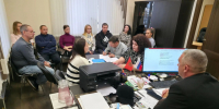 Обустройство современной детской площадки "Полярный городок " в посёлке Емельяново. - Емельяновский район