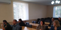 При поддержке администрации района государственный фонд «Защитники Отечества» провел прием граждан в администрации района - Советский район
