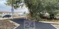 Новый асфальт красуется на тротуарах в районе Арбан в Абакане - Абакан 24