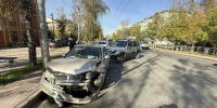 Два авто столкнулись при развороте на пр.Ленина в Томске. Пострадала женщина - News.VTomske.Ru