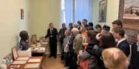 В Санкт-Петербурге почтили память Льва Гумилёва и открыли выставку «Кристаллы памяти: Гумилёвы» - Представительство Республики Татарстан в Санкт-Петербурге