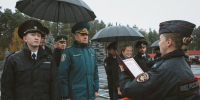 Начальник Уральского института ГПС МЧС России принял участие в церемонии приведения к присяге курсантов Уральского юридического института МВД России - УрИ ГПС МЧС РФ