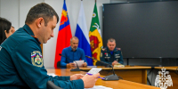 В Новокузнецке прошли учебно-методические сборы с руководителями ЕДДС Кузбасса - МЧС России