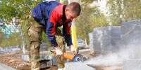 В Советском районе Астрахани благоустраивают место отдыха для горожан - ГТРК Лотос