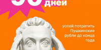 Успей потратить Пушкинские рубли до конца года. - Музейно-выставочный центр