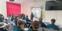 Урок для кадетов чрезвычайного ведомства от сотрудников МЧС России! - ГУ МЧС ЛО