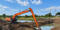Под Астраханью строят сооружения для удержания воды - Сетевое издание Арбуз
