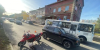 В Калуге мотоциклист врезался в «Хавал» - Калужский перекрёсток