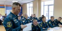 На учебно-методическом сборе обучающиеся продемонстрировали уровень практической подготовки - Сибирская пожарно-спасательная академия