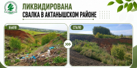 В Актанышском районе ликвидирована свалка площадью более 300 кв. м - Министерство экологии