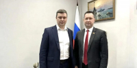 Депутат ЗСК Илья Шакалов провёл рабочую встречу с замглавой Россотрудничества Константином Колпаковым - Единая Россия