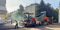 На улице Котовского уложен верхний слой асфальта - Российская Нива